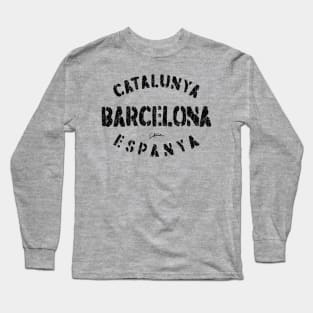 Barcelona, Catalonia, Spain Long Sleeve T-Shirt